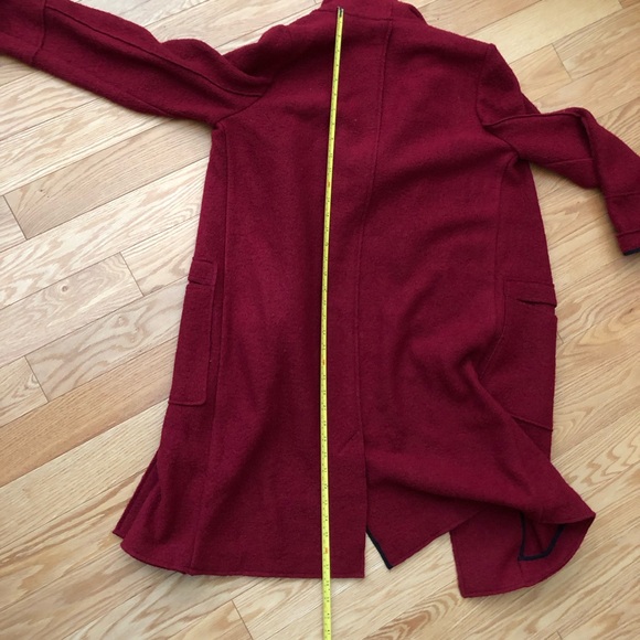 Like New, ZARA Trafaluc Ladies Red Coat, Women’s size M - Picture 8 of 10